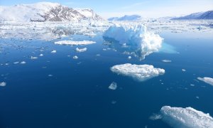 Imagen de archivo de un iceberg en Groenlandia.