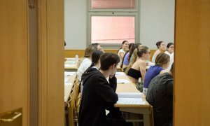 Alumnos en un aula de la Politécnica de la Universidad de Alcalá de Henares, a 3 de junio de 2024.