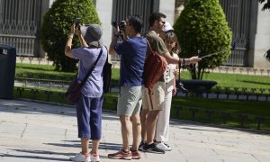 Turistas enMadrid