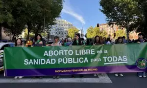 Manifestación pro-aborto