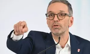 Herbert Kickl, líder del Partido de la Libertad de Austria (FPÖ)