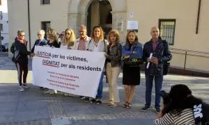 Concentración afectados DomusVi en Alcoy