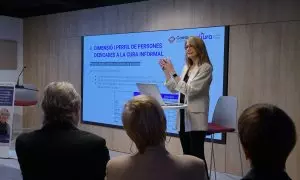 La directora de l'Observatori Dona, Empresa i Economia, Carme Poveda