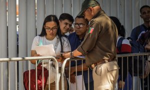 Control migrantes Tijuana