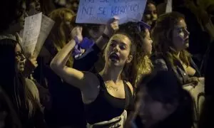 Manifestación feminista del 8M en España