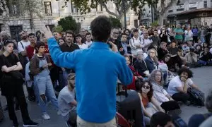 Acampada por la vivienda en València