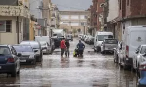 Imagen de efectos de la DANA en Valencia.