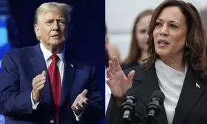 Donald Trump y Kamala Harris