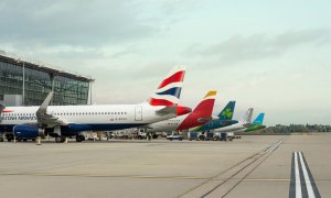 Aviones de las aerolíneas que componen el grupo IAG.