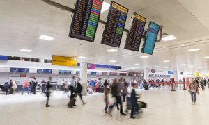 Aeropuerto de Glasgow.