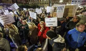 manifestación burgos inmigrantes