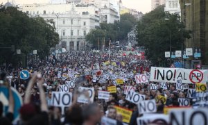 Manifestación 'Rodea el Congreso'.