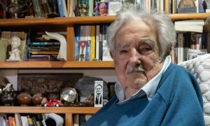 El expresidente de Uruguay, José Mujica, durante una entrevista con EFE en Montevideo (Uruguay)