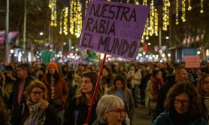 Manifestación feminista 25N