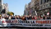 Más de 1.300 organizaciones convocan una manifestación contra la pobreza y la desigualdad