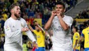 El Madrid se arrastra por Las Palmas pero evita el naufragio a última hora