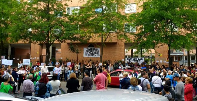 Un fondo buitre amenaza con dejar a más de cien familias en la calle en Leganés