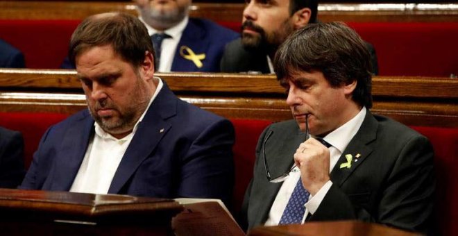 El Tribunal de Cuentas cita a Puigdemont y Junqueras para liquidar los gastos del 1-O