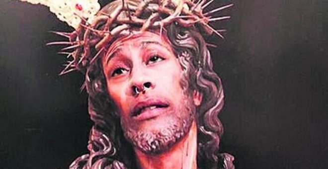 El condenado por el fotomontaje de Cristo recauda el dinero de la multa en una hora