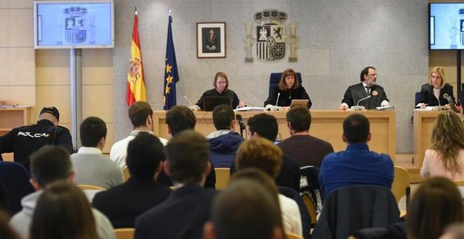 Un guardia civil declara que el teniente agredido tenía "golpes por todos los lados"