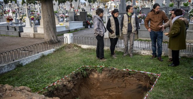 Encuentran los restos del republicano Enrique Horcajuelo tras seis años de lucha de su familia