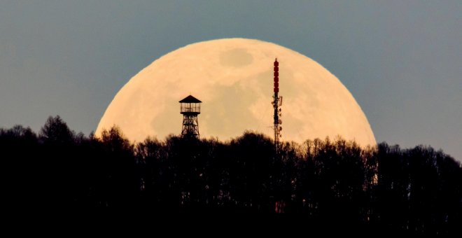 La 'Superluna de Nieve', la más grande y brillante del año vuelve este fin de semana