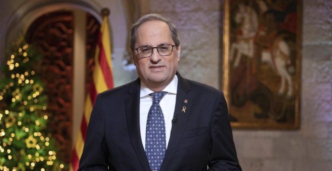 Torra advierte de que rechazaría que le inhabilitara un tribunal y "menos aún" la JEC