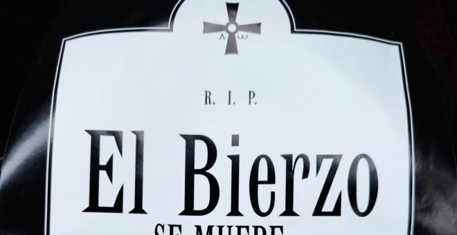 'El Bierzo se muere': así aparecieron las calles de Ponferrada