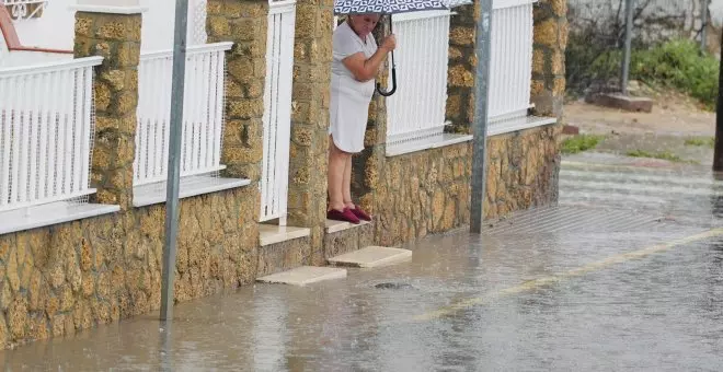 La DANA dejará este viernes fuertes tormentas en Andalucía, bajo Ebro y Balears