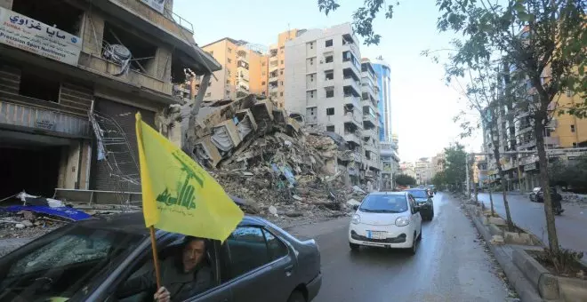 La tregua comienza en Líbano con el desplazamiento de decenas de habitantes al sur del país y las advertencias de Israel