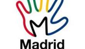 Una mano con los colores olímpicos, logo de Madrid'16