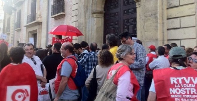 Arranca el juicio por el ERE en la televisión valenciana