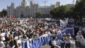 La marea blanca vuelve a la calle para defender la sanidad pública