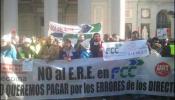 Huelga en FCC en protesta por su segundo ERE en construcción en un año