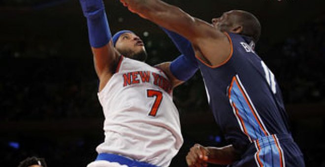 Carmelo Anthony se casca ¡62 puntos!