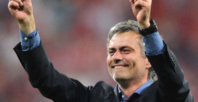 Mourinho se presenta en sobriedad