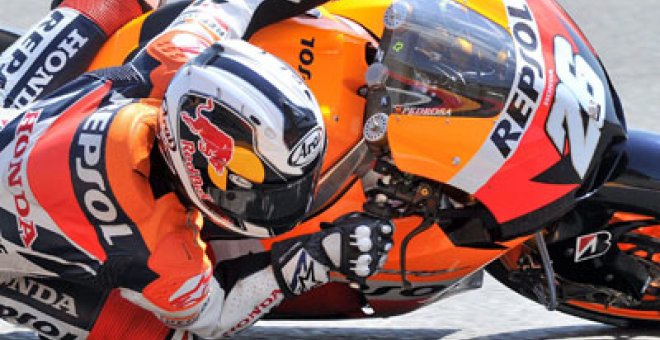 Pedrosa reclama el foco