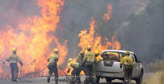 El número de hectáreas quemadas en 2010, el menor de la década