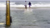 El temporal se come las playas del norte de Catalunya