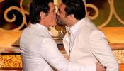 El beso entre Bardem y Brolin en los Óscar "no estaba en el guión"