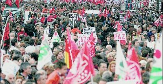 El 'No a la guerra' regresa a la calle