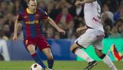 Iniesta se pierde el primer clásico de Champions