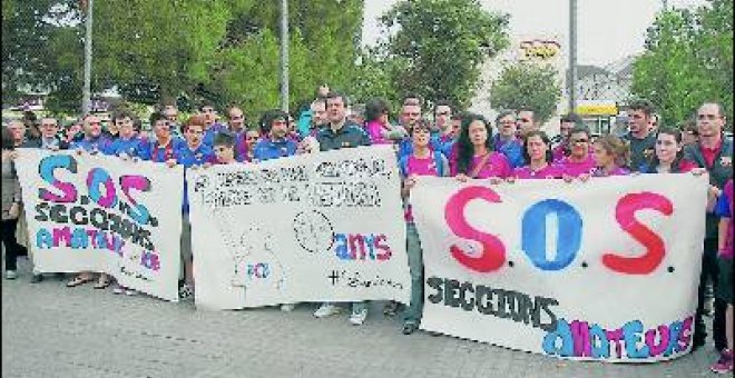 Protesta contra los recortes