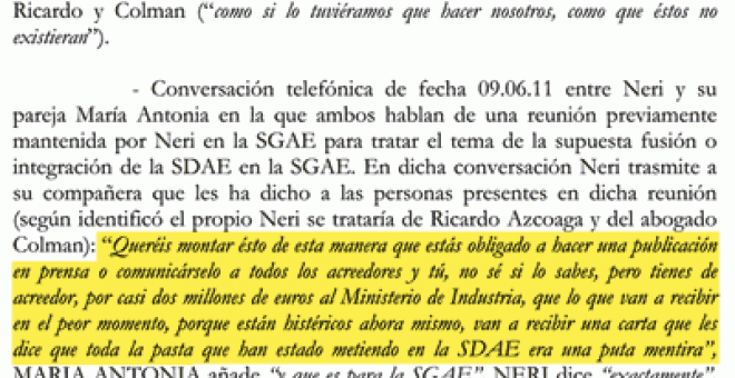 "Son funcionarios, son el ministerio de Cultura, son idiotas"