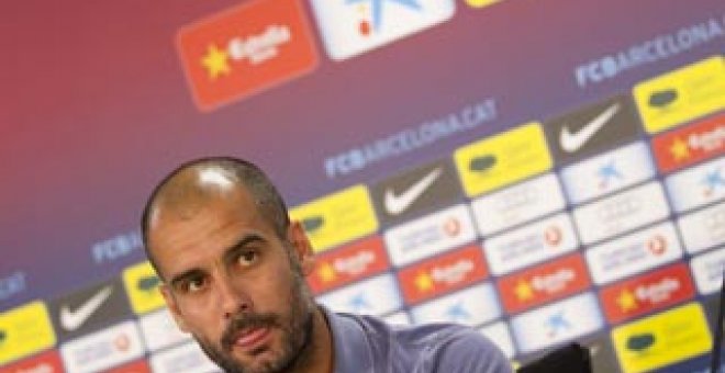 Guardiola da la cara por su equipo