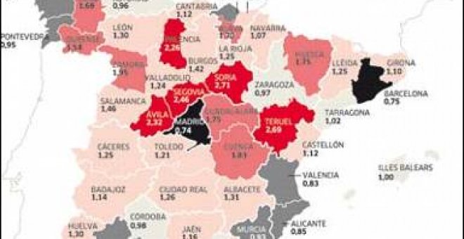 La ley electoral que propone el Consejo de Estado prima al PP