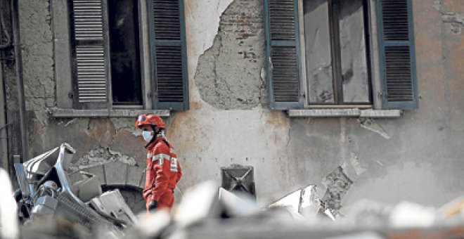 Un nuevo seísmo de 5,6 grados sacude el centro de Italia