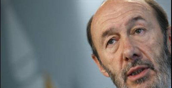 Rubalcaba: "Los detenidos preparaban un atentado"