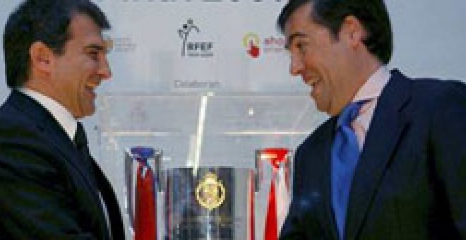 Laporta: "Se enfrentan dos equipos muy importantes en sus países"