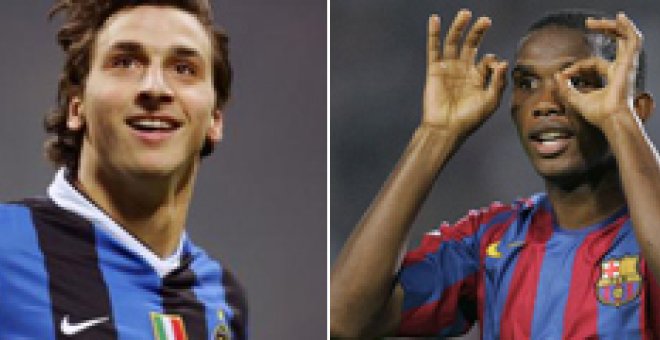 El trueque Eto'o-Ibrahimovic, a puntito